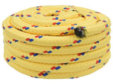 Multipurpose Utility Rope 40 mm 25 m Yellow PP 9600 kg Max Load 3472906