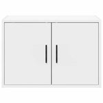 ZNTS Garage Wall Cabinets 2 pcs White Engineered Wood 860644