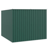 Garden Shed Green 195x198x159 cm Galvanised Steel 46253