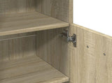 Bathroom Cabinet Sonoma Oak 30.5x30x95 cm Engineered Wood 849630