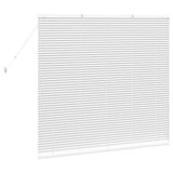 Venetian Blinds Height Adjustable White 130 x 140 cm Aluminium 42005980