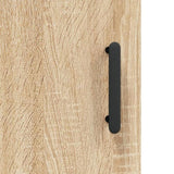 Highboard Sonoma Oak 69.5x34x180 cm Engineered Wood 3189968
