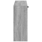 Wall-Mounted Shoe Cabinet HAARLEM 71 x 17 x 43 cm Grey Sonoma 896851