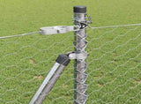 Welded Wire Fence with Concrete Base 50 x 1 m 3353836