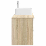 Bathroom Furniture Set 2 pcs Sonoma Oak Engineered Wood 3403898