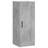 Highboard Concrete Grey 34,5x34x180 cm Engineered Wood 3200205