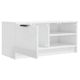 TV Cabinets 2 pcs High Gloss White 80x35x36.5cm Engineered Wood 811479