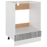 Oven Cabinet Lyon Grey Sonoma 60x46x81.5 cm Engineered Wood 825835