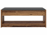 Hall Bench Old Wood 83 x 38 x 45 cm Engineered Wood and Fabric 891582