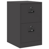 File Cabinet Black 44 x 50 x 74.5 cm Cold-Rolled Steel 891592