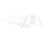Greenhouse with Steel Frame White 66 m² 22x3x2 m 3188059