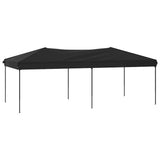 Folding Party Tent Black 3x6 m 93539