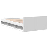 Bed Frame with Drawer without Mattress White 90x190 cm Single 3280783