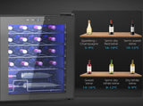20 Bottle 5-18&degC Countertop Wine Fridge - Black T3398P328271