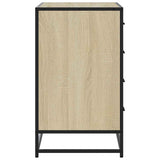 Drawer Cabinet Sonoma Oak 70x41x70 cm Engineered Wood 849080