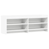 TV Cabinet 135 x 33 x 47 cm White Engineered Wood 8011227