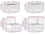 Sofa Sets Solid Acacia Wood 3392334