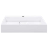 Wash Basin 60x38x11 cm Mineral Cast/Marble Cast White 144064