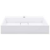 Wash Basin 60x38x11 cm Mineral Cast/Marble Cast White 144064