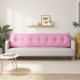 Back Pillow Pink 200 x 24 x 50 cm Fabric 42014601