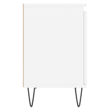 Bedside Cabinets 2 pcs White 40x30x50 cm Engineered Wood 826829