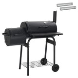Outdoor Grill 103 x 60 x 113 cm Steel Black 3443026