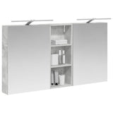 Bathroom Cabinet Set 3 pcs 130 x 14.5 x 70 cm Engineered wood 3403771