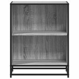 Book Cabinet Grey Sonoma 60x35x76 cm Engineered Wood 849102