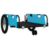 Bike Trailer Blue and Black Oxford Fabric and Iron 94198