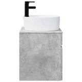 Wall-mounted Sink Vanity Concrete Grey 49 x 44.5 x 65 cm 890595