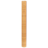 Balcony Screen Light Brown 400x80 cm Poly Rattan 156268