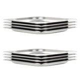 Gastronorm Containers 8 pcs GN 1/2 20 mm Stainless Steel 50885