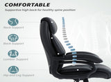 Executive Office Chair with Spring Padding - Black T3398P377414