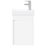 Bathroom Vanity Unit with Tap White 40.5 x 22.5 x 62 cm 889521