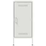 ZNTS Sideboard White 36x39x79 cm Steel 843022