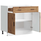 Kitchen Base Cabinet Porto Old Wood Engineered Wood 853985
