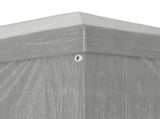 Party Tent 300 x 300 x 255 cm Light Grey PE and Steel 42032999
