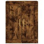Wall Mounted Cabinets 2 pcs Smoked Oak Engineered Wood 3198006
