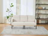 GOMYWAY Oversized Loveseat, Modern & Plush Double-seater Sofa, Corduroy Upholstered Couch, Cozy W2678P422283