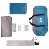 Dome Tent with Removable Rainfly Blue 8-Person 42017377