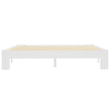 Bed Frame without Mattress Brown 160x200 cm Solid Wood Pine 283296