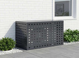 Air Conditioner Cover Anthracite 110 x 50 x 80 cm Steel 8014138