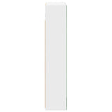 Bathroom Mirror Cabinet White 50 x 14.5 x 70 cm Engineered wood 889039
