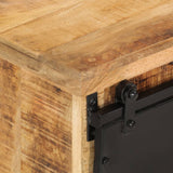 Sideboard 80x30x55 cm Solid Rough Wood Mango 355844
