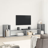 TV Cabinets 2 pcs Concrete Grey 100x30x50 cm Engineered Wood 840796