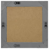 Wall Mirror Baroque Style 50x50 cm Black 320315