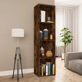 Book Cabinet/TV Cabinet Smoked Oak 36x30x143 cm Engineered Wood 815246