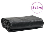 Tarpaulin Anthracite 3x4 m 650 g/m 156084