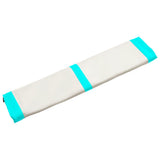 Inflatable Gymnastics Mat with Pump 200x200x20 cm PVC Green 92702