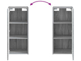 Wall-mounted Bathroom Cabinet Grey Sonoma 33 x 34.5 x 100 cm 890528